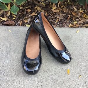 NEW VIONIC anita supportive ballet flat -  black patent